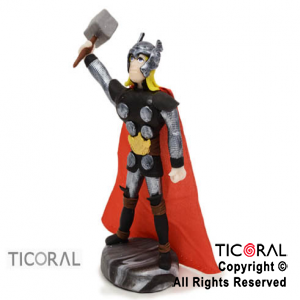 ADORNO THOR A. PORCELANA FRIA x 1